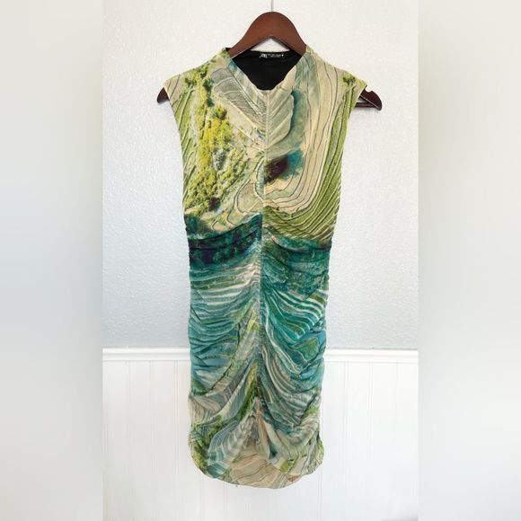 ZARA PRINTED TULLE DRESS 5039/330/115/15 - Picture 11 of 12